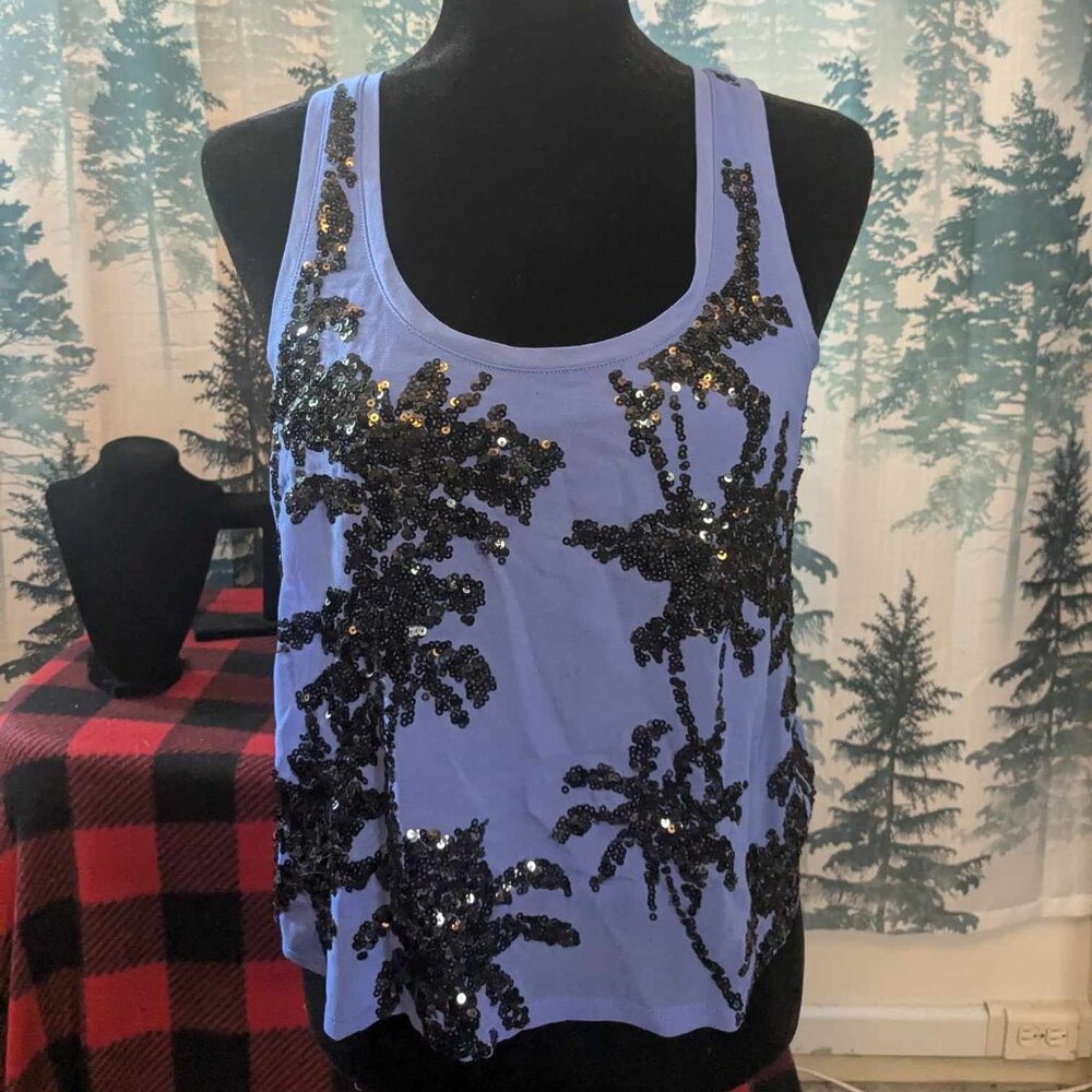 Vintage Express Purple Tank Top